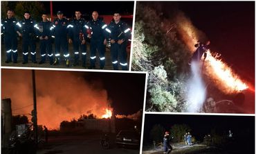 Νέα επικίνδυνη φωτιά τα ξημερώματα στο Πυλί πλησίον κατοικιών - Άμεση κινητοποίηση