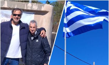 Αλλαγή της Ελληνικής σημαίας και σκέψεις για ανοιχτή έκθεση φωτογραφίας απο τον κ. Σ. Χατζηπέτρο