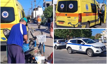 Τροχαίο έξω από το 2ο Δημοτικό Σχολείο Κω – Τραυματίστηκε οδηγός ποδηλάτου