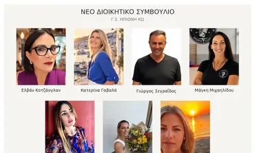 ΗΠΙΟΝΗ ΚΩ: Η σύνθεση του νέου Διοικητικού Συμβουλίου - Πρόεδρος η Ελβάν Κοτζαογλάν