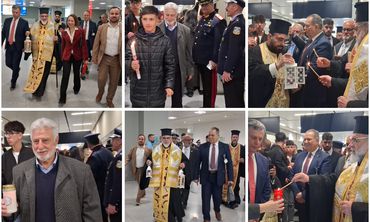 Το μήνυμα της Ανάστασης έφτασε στην Κω με το Άγιο Φως