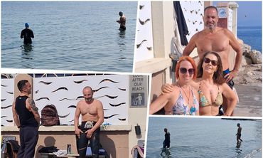 Στα παγωμένα νερά με χαμόγελο οι τολμηροί χειμερινοί κολυμβητές της Κω