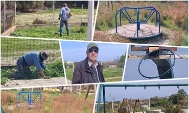 Eθελοντικός καθαρισμός στην παιδική χαρά Αγ. Νεκταρίου από την Κοινότητα Κω - Παράπονα κατοίκων