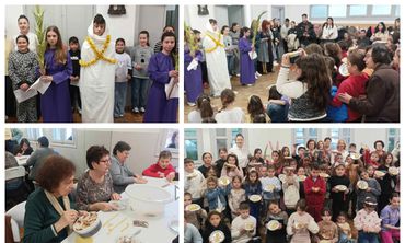 Αναπαράσταση του εθίμου του Λαζάρου από το Λύκειο Ελληνίδων Κω