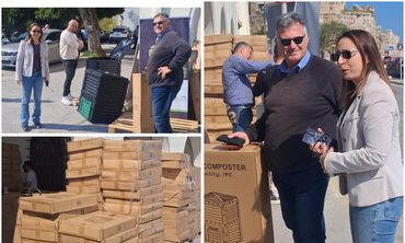Ξεκίνησε από σήμερα η διανομή κομποστοποιητών στην Κω