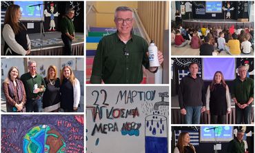 Το 2ο Δημ. Σχολείο Κω επισκέφθηκε ο Πρόεδρος και στελέχη της ΔΕΥΑΚ για την «Παγκόσμια Ημέρα Νερού»