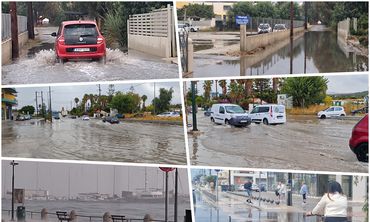 Προβλήματα στην Κω από την πρωινή βροχόπτωση