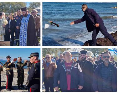 Φωτορεπορτάζ από την επιμνημόσυνη δέηση για τους ήρωες των Ιμίων