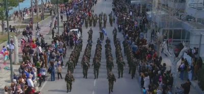 Δυναμική η συμμετοχή των Εθνοφυλάκων Κω στην παρέλαση της Ενσωμάτωσης της Δωδεκανήσου (vid)