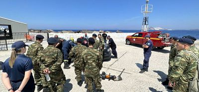 Εκπαίδευση της Πυροσβεστικής Υπηρεσίας Κω σε συνεργασία με το Δήμο Νισύρου