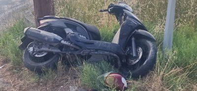 Τροχαίο ατύχημα στο Ψαλίδι – Αυτοκίνητο συγκρούστηκε με μηχανάκι
