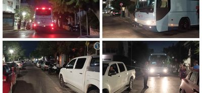 Παράνομα παρκαρισμένο όχημα στην οδό Μανδηλαρά “μπλόκαρε” τουριστικό λεωφορείο (vid)