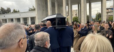  Συγκίνηση στην κηδεία του Κώου διακεκριμένου φιλόλογου και ερευνητή Μανόλη Χατζηγιακουμή