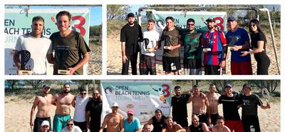 Με δυνατές συγκινήσεις ολοκληρώθηκε το “3ο Open Beach Tennis Τournament” – Νικητές οι Κουρζής / Μαχίνης