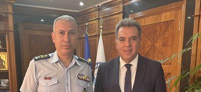 Συνάντηση του Μ. Κόνσολα με τον Αρχηγό της Ελληνικής Αστυνομίας για την αστυνόμευση στις τουριστικές περιοχές