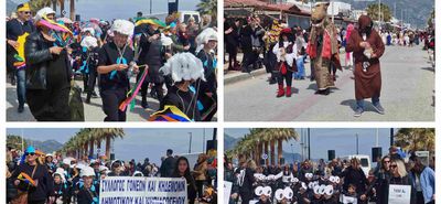 Σε αποκριάτικους ρυθμούς η Καρδάμαινα με το παραδοσιακό καρναβάλι