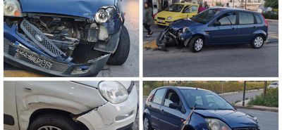 Σοβαρό τροχαίο στο Ζηπάρι - Αυτοκίνητο παρέσυρε πεζή με το παιδί της μετά από σύγκρουση με άλλο όχημα