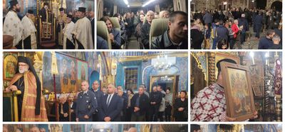 Mε λαμπρότητα ο εσπερινός στον Ι.Ν. Ασωμάτου στο Ασφενδιού