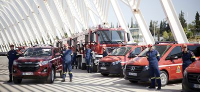 14 νέα πυροσβεστικά οχήματα στις Πυροσβεστικές Υπηρεσίες της Περιφέρειας Νοτίου Αιγαίου