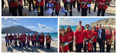 Συμμετοχή της "Φιλαρμονικής Κώων Π. Τσακανιάς" στον εορτασμό της 28ης Οκτωβρίου στη Ψέριμο