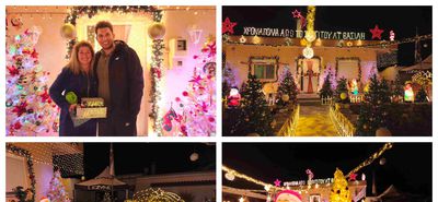 Το Σπίτι του Άγιου Βασίλη στην Κω άναψε ξανά τα φώτα του και γέμισε το νησί Χριστουγεννιάτικη ατμόσφαιρα