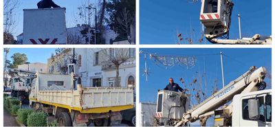 Άρχισε το "ξεστόλισμα" των Χριστουγεννιάτικων στην πόλη της Κω