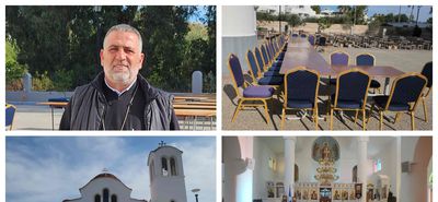 Προετοιμασίες για τον εορτασμό της ανακομιδής του ιερού λειψάνου του Αγ. Γεωργίου