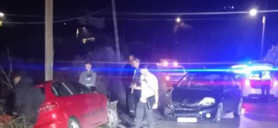 Τροχαίο ατύχημα στον Αμπαβρη- Συγκρούστηκαν 2 αυτοκίνητα 