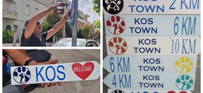 Νέες ενημερωτικές πινακίδες στην πόλη της Κω - Tι δηλώνει ο Πρόεδρος της Κοινότητας Σ. Χατζηπέτρος