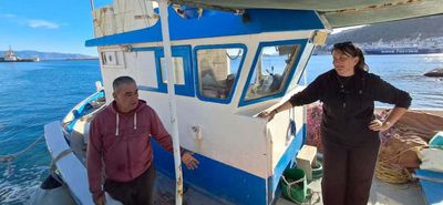 Μικελίνα & Δρόσος Μυλωνάς: Το ζευγάρι που παλεύει μέρα-νύχτα στη θάλασσα για το μεροκάματο