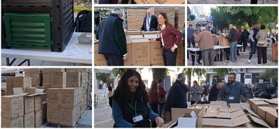 Παρουσία του Περ/ρχη Γ. Χατζημάρκου ξεκίνησε η διανομή οικιακών κομποστοποιητών στην Κω