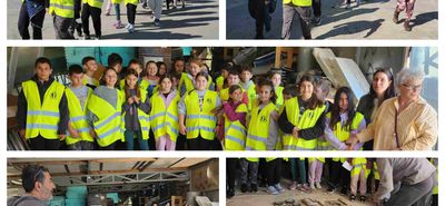 Επίσκεψη του 6ου Δημ. Σχολείου Κω στο εργαστήριο ψηφιδωτών