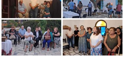 Με λαμπρότητα ο εσπερινός της εορτής της Αγίας Σοφίας στο ξεν. «Αχιλλέας» στο Μαστιχάρι