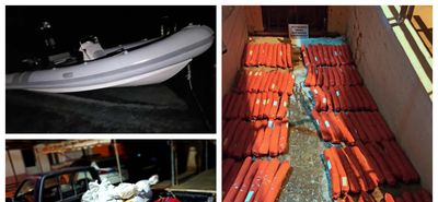 Τους έπιασαν επ΄ αυτοφώρω να μεταφέρουν με σκάφος στην Κάλυμνο μεγάλη ποσότητα εκρηκτικής ύλης - Συνελήφθησαν τρεις ημεδαποί 