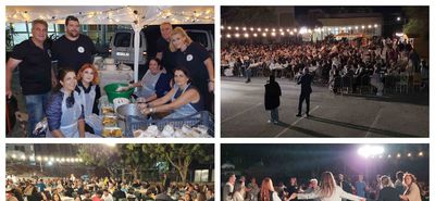 Κέφι, χορός και πλούσια εδέσματα στα χοιροσφάγια του "Απελλή" στο Πυλί