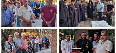 Με λαμπρότητα ο εσπερινός των Εν Δωδεκανήσω Αγίων στο Μονάγρι Ασφενδιού