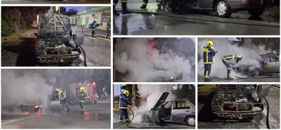 Φωτιά σε εν κινήσει όχημα στην Κω - Κάηκε ολοσχερώς 