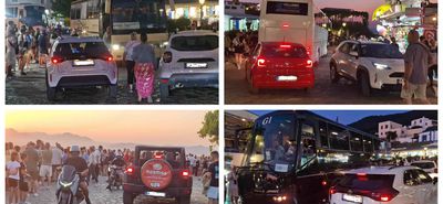 Συνεχίζεται το κυκλοφοριακό χάος στη Ζιά - Δυσφορία από επαγγελματίες και επισκέπτες