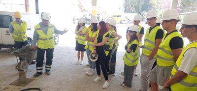 ΕΥΧΑΡΙΣΤΗΡΙΟ ΤΟΥ 1ου ΕΠΑΛ ΚΩ ΣΤΗΝ «INTERBETON –TITAN GROUP COMPANY»  ΚΑΙ ΤΟΝ ΣΤΑΜΑΤΗ ΒΟΥΚΟΥΒΑΛΙΔΗ ΚΑΙ ΤΑ ΕΛΛΗΝΙΚΑ ΛΕΩΦΟΡΕΙΑ ΑΕ