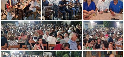 To αδιαχώρητο στο πανηγύρι της Κοιμήσεως της Θεοτόκου στην Αντιμάχεια