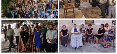 Πλήθος προσκυνητών στον εσπερινό για τον εορτασμό της Αγ. Παρασκευής στην πόλη της Κω