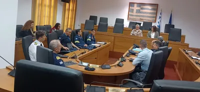 Συνεδρίασε το Συντονιστικό Όργανο Πολιτικής Προστασίας για την πρόληψη και την ασφάλεια του νησιού