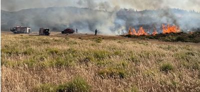 Φωτιά στο Ψαλίδι - Άμεση επέμβαση πυροσβεστικής και πολιτικής προστασίας Δήμου Κω