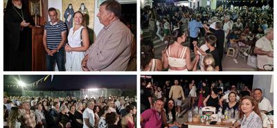 Μεγάλο γλέντι στο πανηγύρι του Αγίου Φανουρίου στο Μαστιχάρι