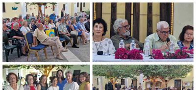 Mε ιδιαίτερο ενδιαφέρον η παρουσίαση στην Κω της νουβέλας «Μερκάντο» της Μαρίας Μαμαλίγκα