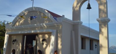 Εσπερινός στο εξωκκλήσι Οσίου Ιωάννη του Ρώσου στην Αντιμάχεια