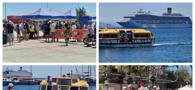 Το λιμάνι της Κω προσέγγισε σήμερα το κρουαζιερόπλοιο “Costa Fortuna”