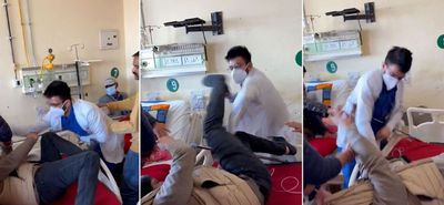 Iνδία: Γιατρός έσπασε στο ξύλο ασθενή επειδή του ζήτησε να μιλάει ευγενικά – Δείτε βίντεο