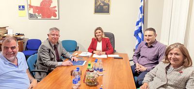 Συνάντηση του Ιατρικού Σ/γου Κω με το νέο Δ/κτη του Νοσοκομείου Κω κ. Φανιό