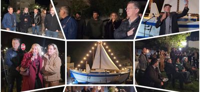 Φωταγώγηση του ανακατασκευασμένου τρεχαντηριού “ΜΑΔΕΡΑ” στην Καζέρμα